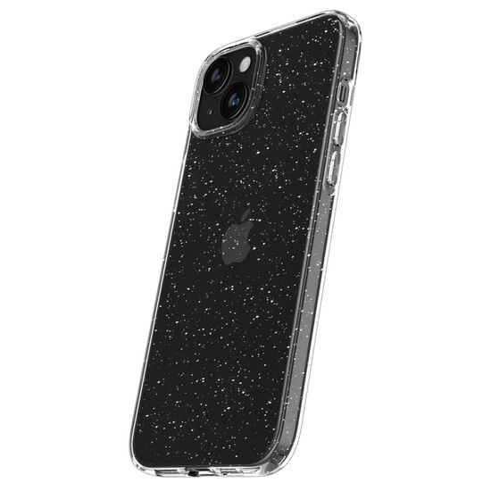 Spigen Liquid Crystal Handyhülle, iPhone 15, Glitter Crystal