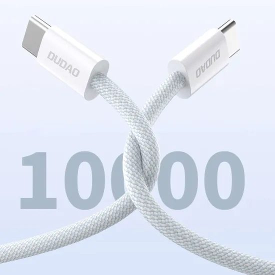 Dudao L6C καλώδιο USB-C - USB-C, PD 30W, 1 μ, ανοιχτό μπλε