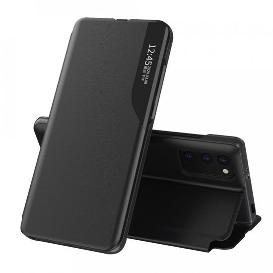 Θήκη Eco Leather View, Xiaomi POCO M3 / Redmi 9T, μαύρο