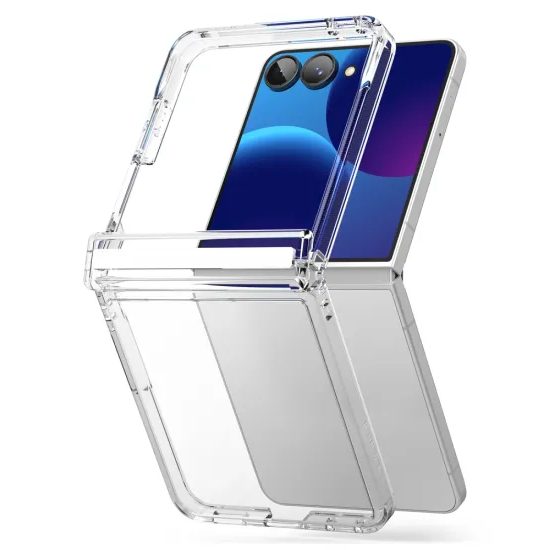 Ringke Fusion Flap θήκη, Samsung Galaxy Z Flip 8, διάφανη