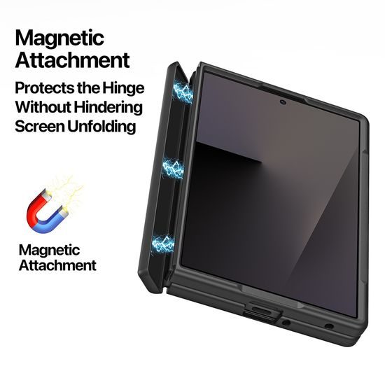 Dux Ducis Yind MagSafe obal, Samsung Galaxy Z Fold8, černý