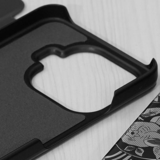 Eco Leather View maska, Xiaomi 17T Pro, crna