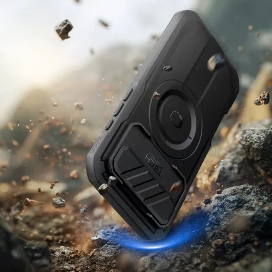 Tech-Protect Kevlar MagSafe θήκη, iPhone Air, μαύρη