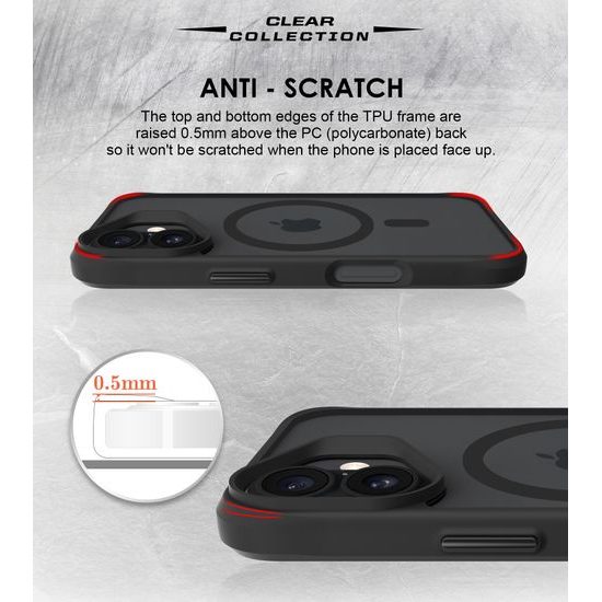 Θήκη JP MagFit MagSafe με πιστοποιητικό 3M SGS, iPhone 17, μαύρο