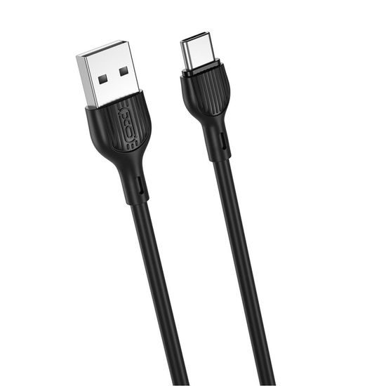 Καλώδιο XO NB200 USB - USB-C, 2 m, μαύρο