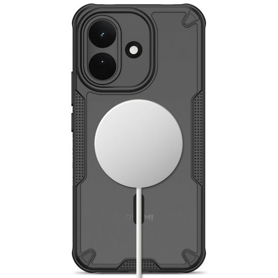 Tech-Protect Rugged Shield MagSafe Schutzhülle für Xiaomi Redmi Note 17 Pro 5G - Hybrid Case mit MagSafe Technologie - Mattschwarz
