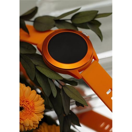 Forever Colorum CW-300 Smartwatch mit 1,22" IPS Display und Herzfrequenzmessung - Orange