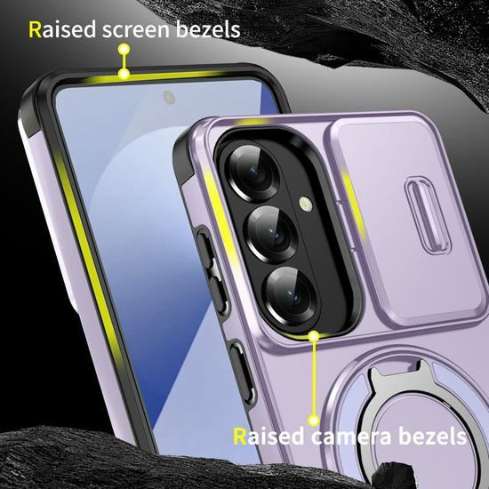 Θήκη Camslide Stand, Samsung Galaxy S26 Plus, μωβ