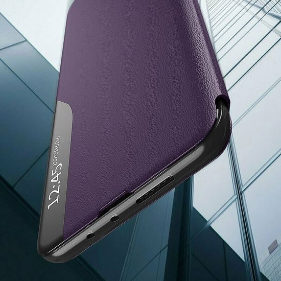 Eco Leather View maska, Xiaomi 17T Pro, ljubičasta