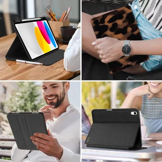 Tech-Protect Lamano Hülle, iPad 10,9" (10 / 2022) / 11" (11 / 2025), panther