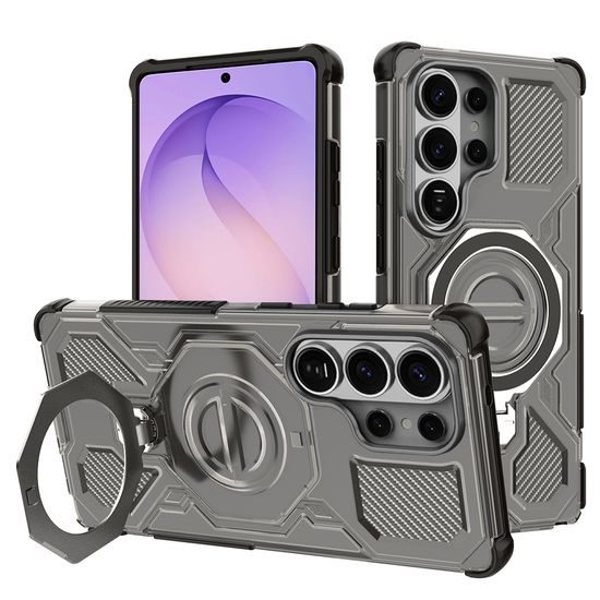 Techsuit Carbon Shield Pro, Samsung Galaxy S26 Ultra, dimno črna