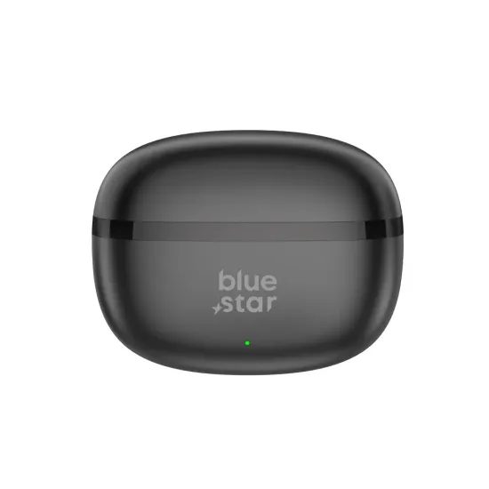 BlueStar Ασύρματα στερεοφωνικά ακουστικά TWS AC20E με λειτουργία ANC και ENC, μαύρα