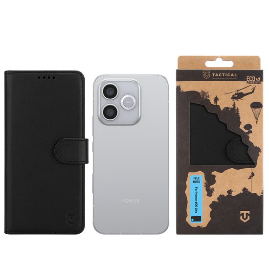 Honor 600 Lite ümbris – Tactical Field Notes klappümbris – must