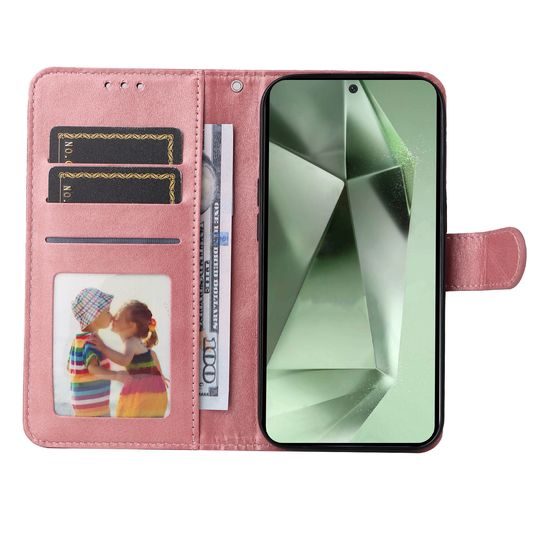 Magnet Case, Samsung Galaxy S24 FE, růžový