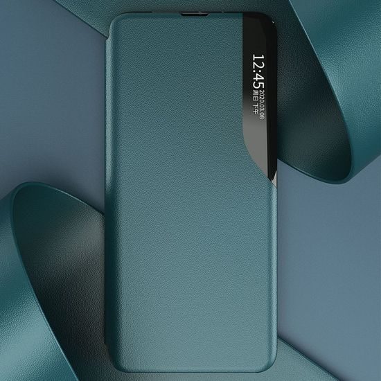 Θήκη Eco Leather View, Samsung Galaxy A72, μπλε