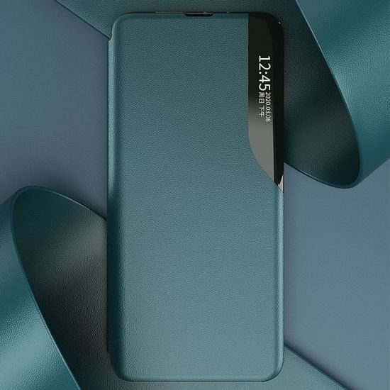 Eco Leather View Case, Samsung Galaxy A72, kék