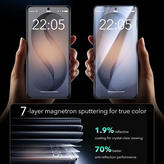 ESR Armorite Σκληρυμένο Γυαλί, Samsung Galaxy S26 Ultra, 2 τεμάχια