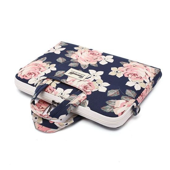 Canvaslife Briefcase laptop táska 13"-14", sötét rózsaszín