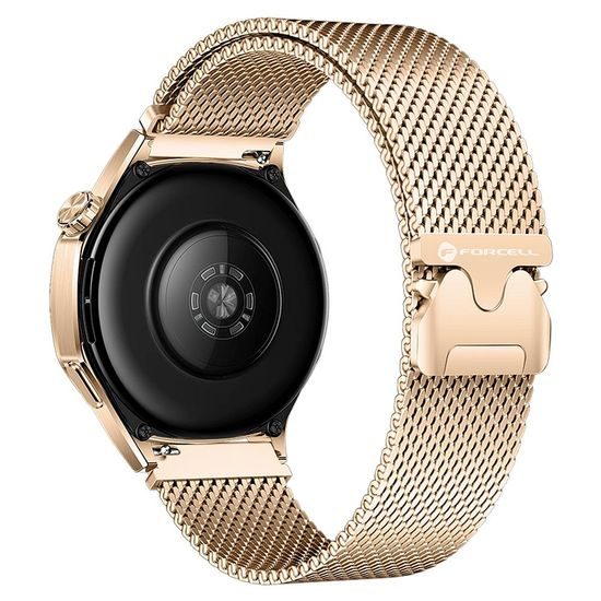 F-Design FS10 Ατσάλινο λουράκι για ρολόγια Samsung Watch 22 mm, χρυσό