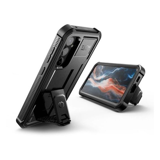Tech-Protect Kevlar Pro púzdro, Samsung Galaxy S23 FE, čierne