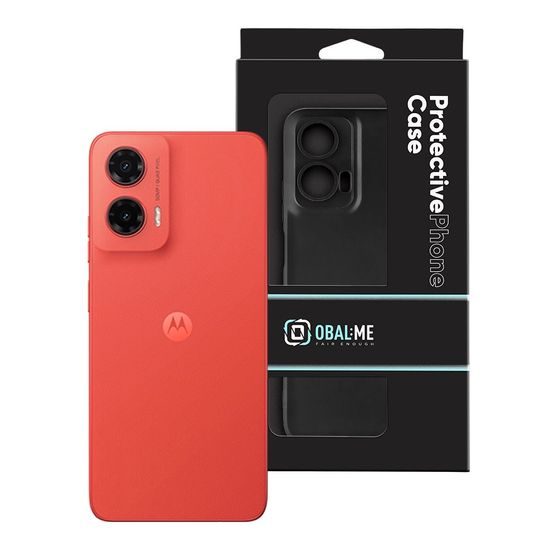 OBAL:ME Matte TPU Kryt pre Motorola G35, čierny