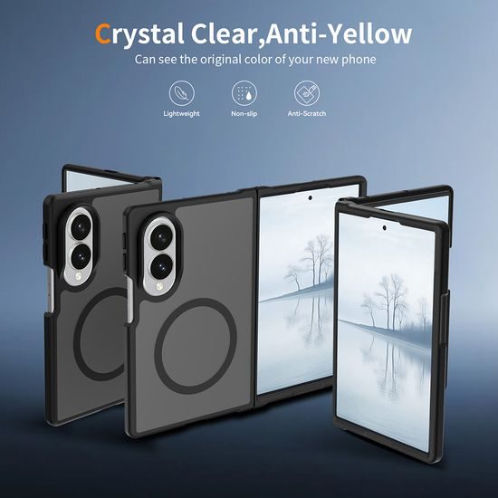 Samsung Galaxy Z Fold 8 ümbris – Techsuit PureFrost MagSafe – frosted black