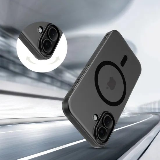 Tech-Protect MagSlim MagSafe, iPhone 17, μαύρο ματ