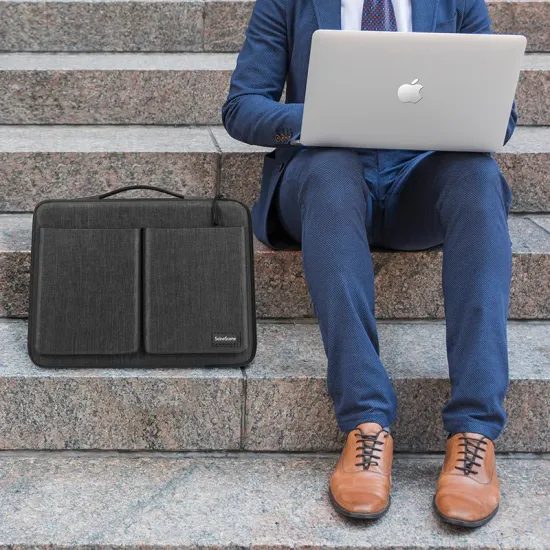 Seine Scene Orleans τσάντα laptop 14", μαύρη