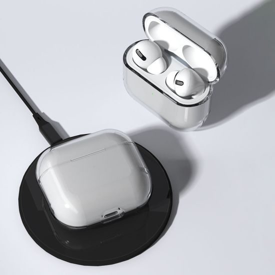 Močna prozorna torbica za slušalke Apple AirPods 3 (Ohišje A)