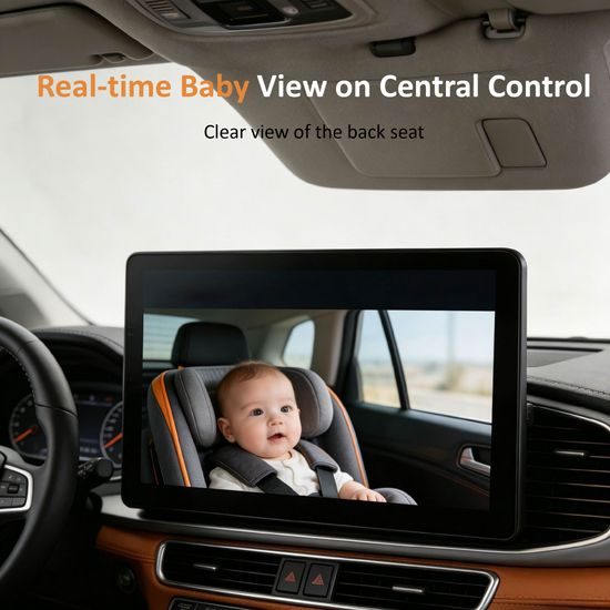 Smart Baby Monitor za auto s CarPlay i Android Auto