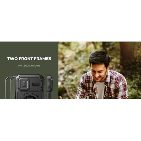 Dexnor MagSafe 360 Kickstand Camprotector husă iPhone 17 / 18, negru