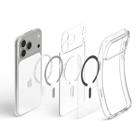 Spigen Ultra Hybrid Mag s MagSafe, iPhone 17 Pro Max / 18 Pro Max, grafit