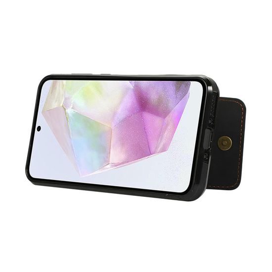 Θήκη Crossbody, Samsung Galaxy A56, μαύρη