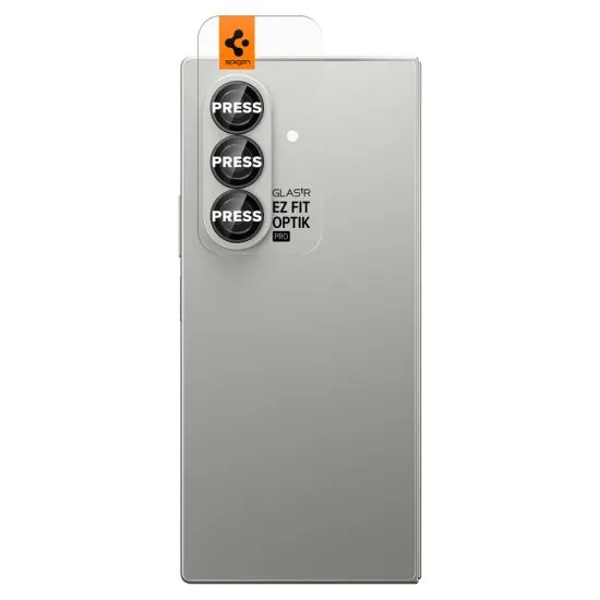 Spigen Optik.TR Ez Fit προστασία κάμερας, 2 τεμάχια, Samsung Galaxy Z Fold 7, μαύρο