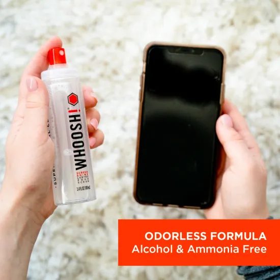 WHOOSH! Screen Shine Duo 100 ml + 8 ml set za čišćenje zaslona s mikrovlaknenim krpicama