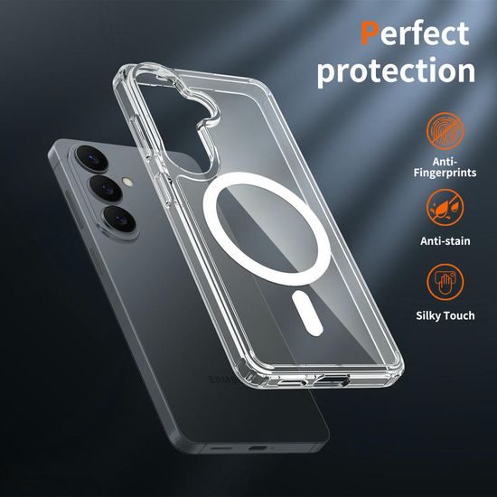 Διάφανη θήκη Magsafe, Samsung Galaxy S26, διάφανη