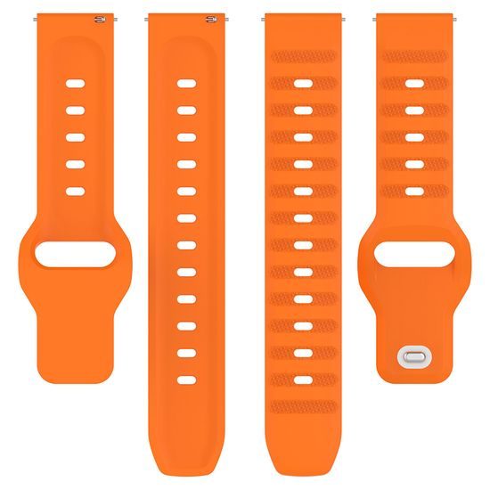 Pasek za uro Techsuit 20 mm (W050), oranžen