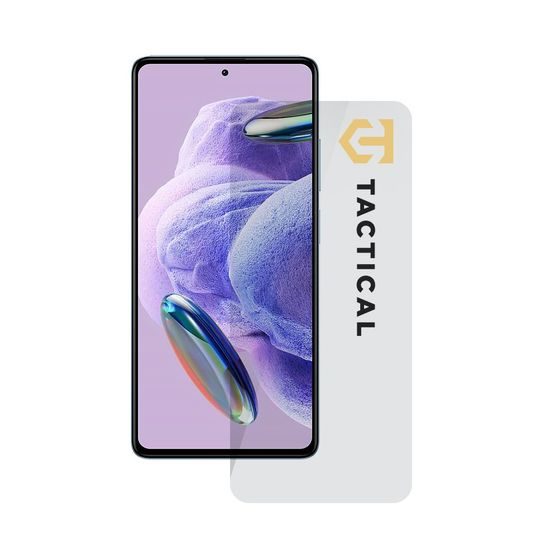 Taktikai üvegpajzs 2.5D üveg Xiaomi Redmi Note 12 Pro+ 5G, átlátszó