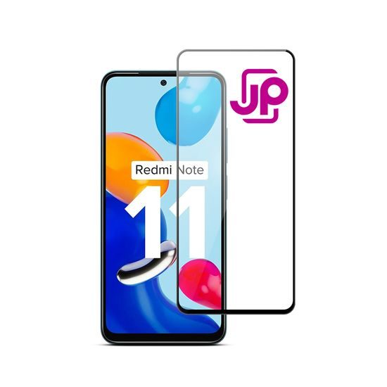 Xiaomi Redmi Note 11 kaitseklaas – JP 5D karastatud klaas – must