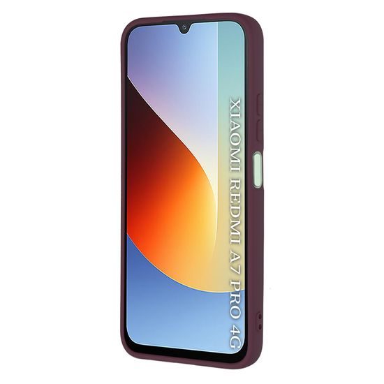 Techsuit SoftFlex maska, Xiaomi Redmi A7 Pro 4G, bordo