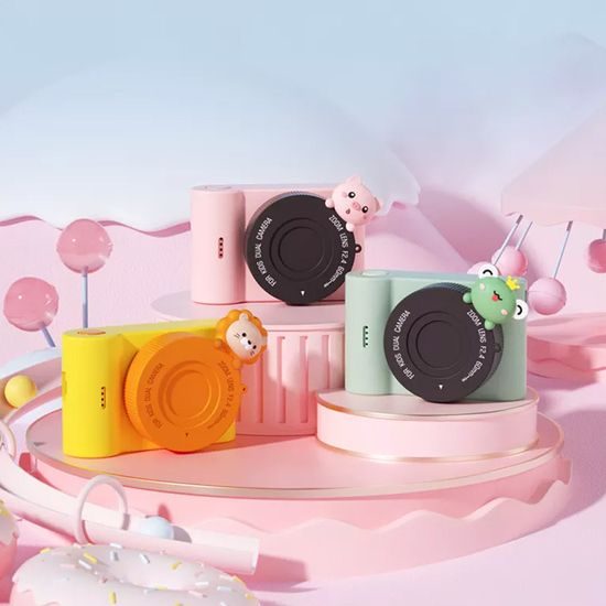 Παιδική φωτογραφική μηχανή C5 48MP με οθόνη αφής, WiFi, βατράχι