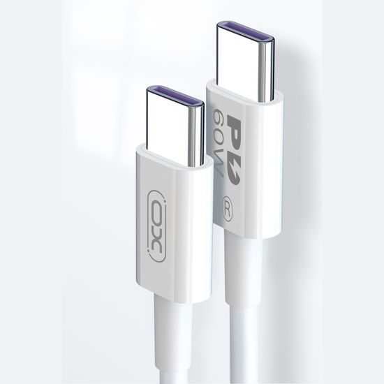 Καλώδιο XO NB-Q190B PD USB-C - USB-C, 2 m, λευκό