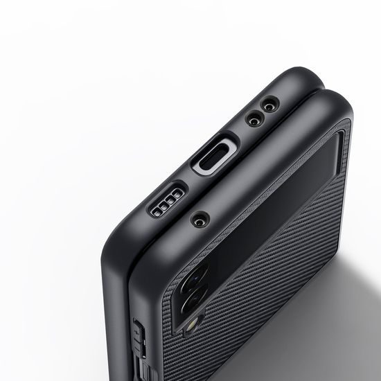 Dux Ducis Fino case, Samsung Galaxy Z Flip 4, fekete