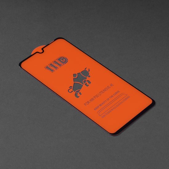 Techsuit 111D Σκληρυμένο γυαλί, Huawei P30 Lite / P30 Lite New Edition, μαύρο
