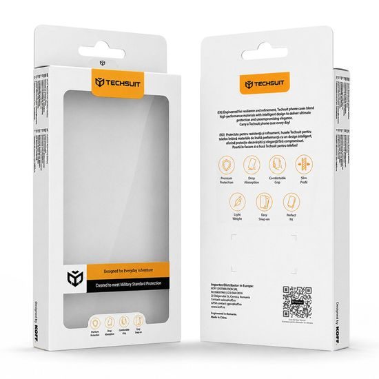 Xiaomi Redmi 17 4G / 5G ümbris – Techsuit PureFrost MagSafe – matt must