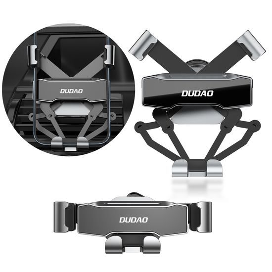Dudao Gravity F11Pro Handyhalterung für Lüftungsschlitze, schwarz