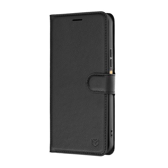 Techsuit Leather Folio Xiaomi Redmi 17 4G / 5G nahast klappümbris – must