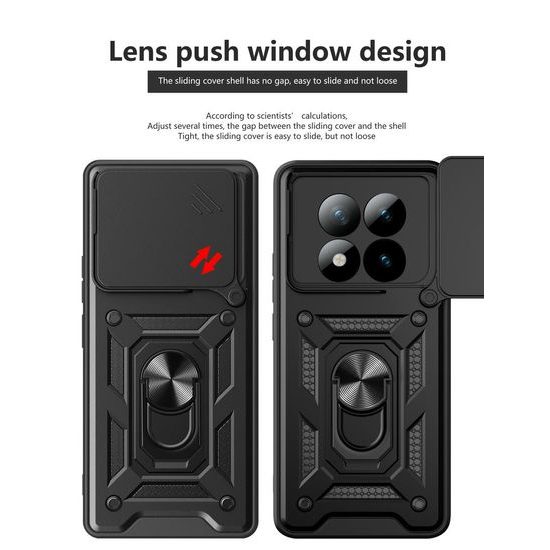 JP CamShield, Xiaomi Redmi Note 15 Pro Plus 5G, μαύρο