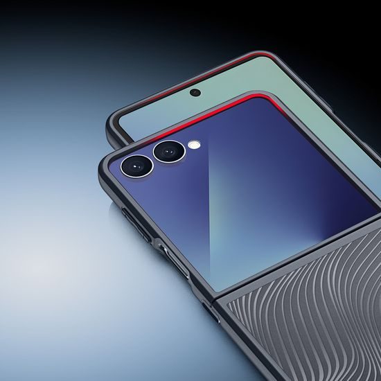 Dux Ducis Aimo, Samsung Galaxy Z Flip 7, μαύρο
