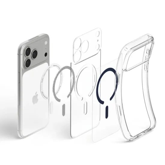 Spigen Ultra Hybrid Mag s MagSafe, iPhone 17 Pro Max / 18 Pro Max, modrý